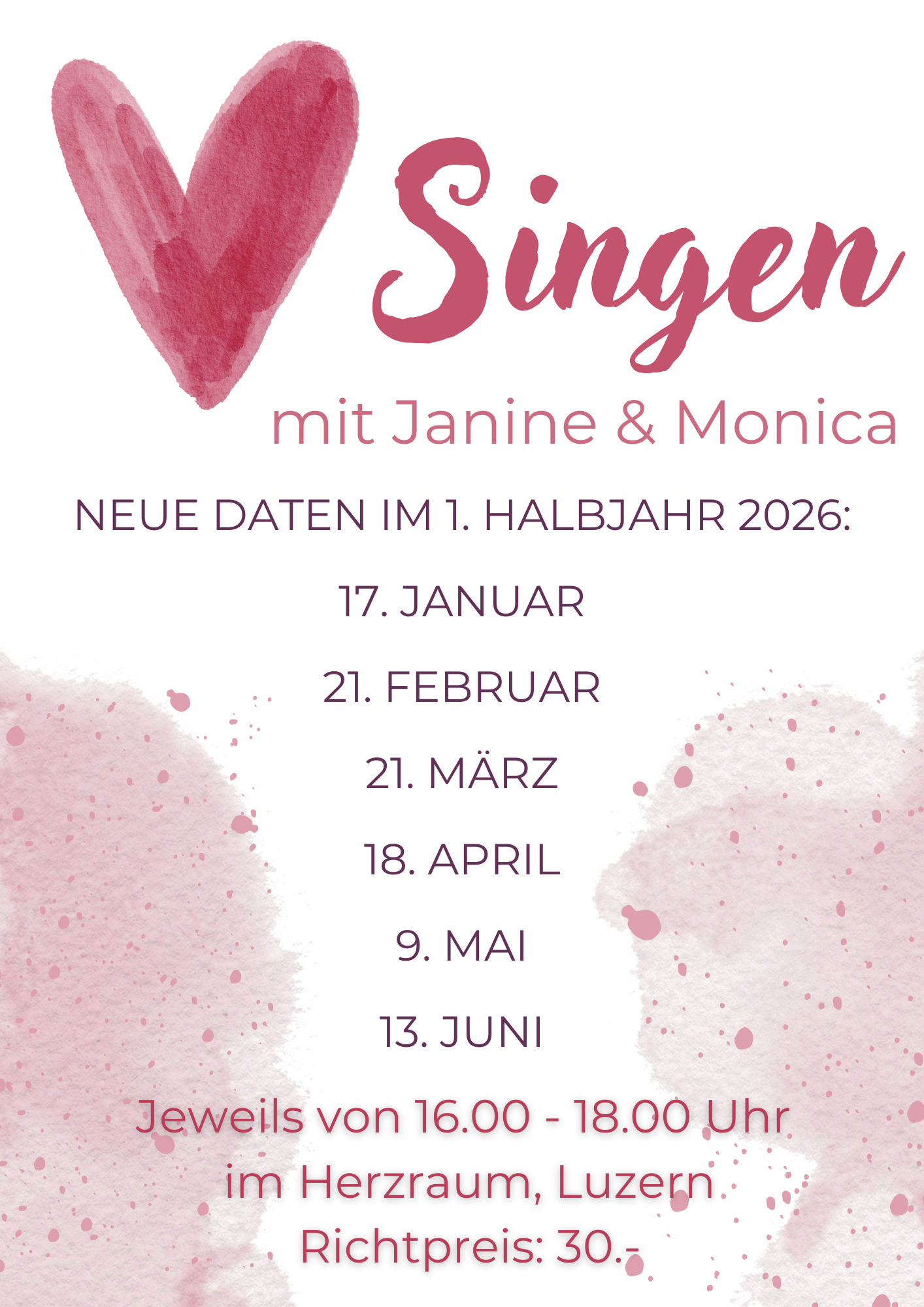 Herz-Singen mit Janine Wapf